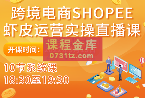 Sunny老师·跨境电商shopee虾皮运营实操直播课，价值4580元