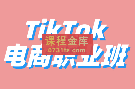 2022TikTok电商职业班-陪跑辅导21天