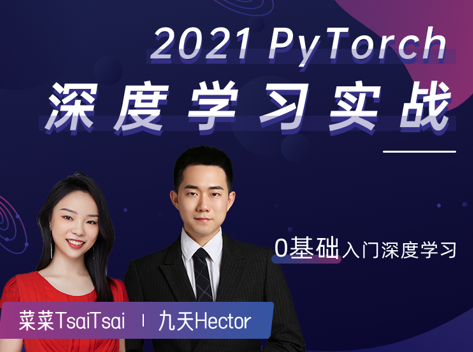 2021PyTorch深度学习实战，价值1799元