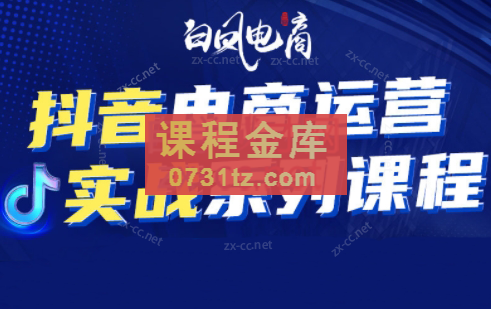 抖音电商运营实战系列课（更新第4期）