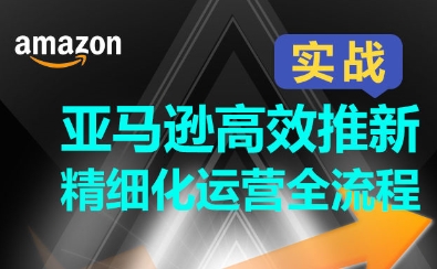 亚马逊高效推新精细化运营全流程