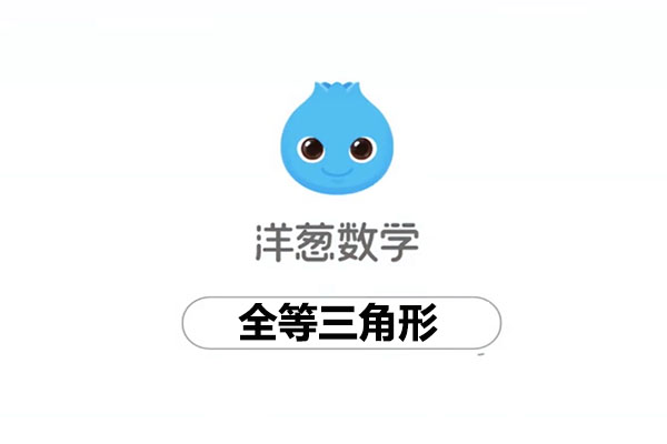 洋葱数学：初中数学八年级上册2全等三角形