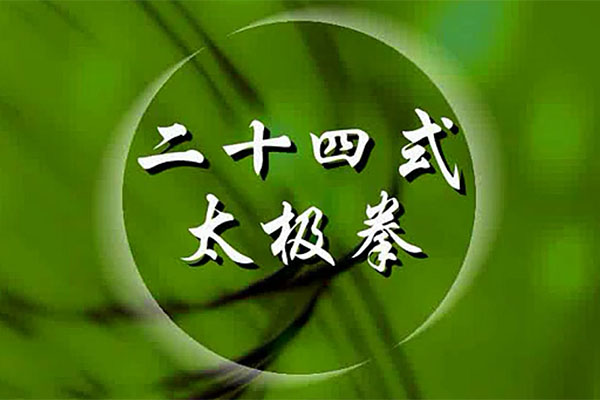 武术：邱慧芳24式太极拳教学