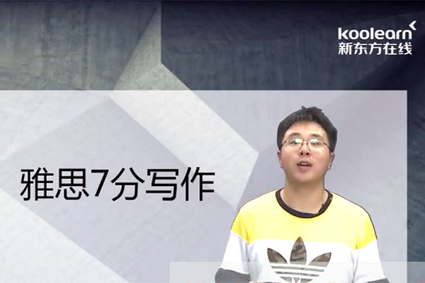 2020新东方知心雅思写作单项班（视频+讲义送真题解析）-王铮