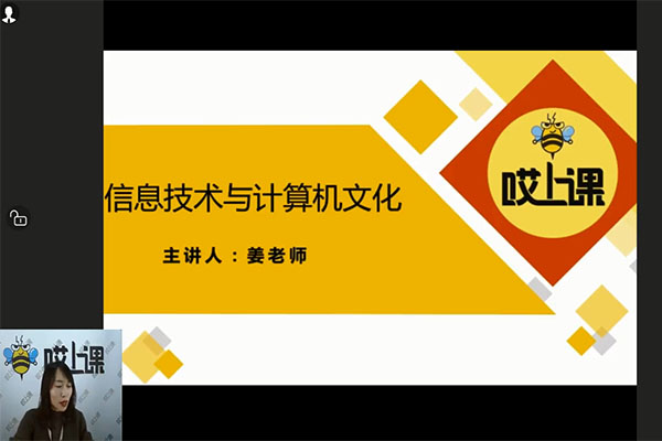 哎上课：2022专升本《信息技术与计算机文化》课程（视频+资料）