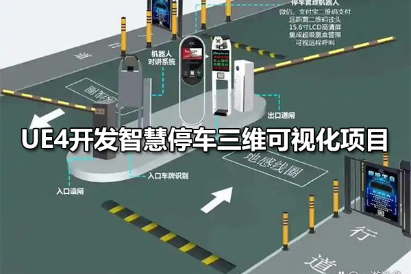 UE4开发智慧停车三维可视化项目全能大师课