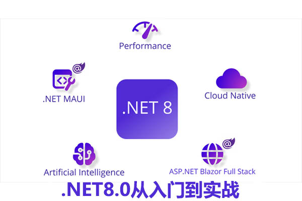 .NET8.0从入门到实战（视频+资料）