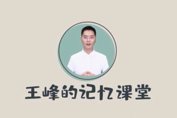 王峰高效学习记忆力提升课
