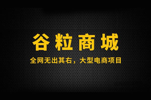 Java大型电商项目《谷粒商城》实战教程：对标阿里P6 P7 剑指40-60W（视频+源码+资料）