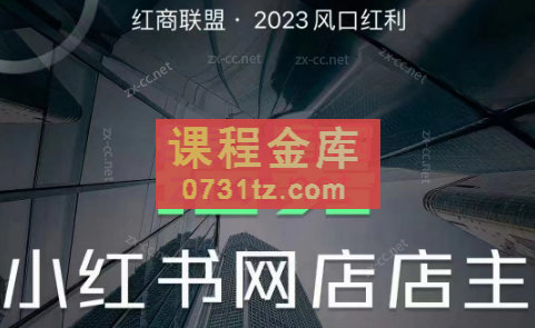 红商联盟·小红书无货源电商1.0