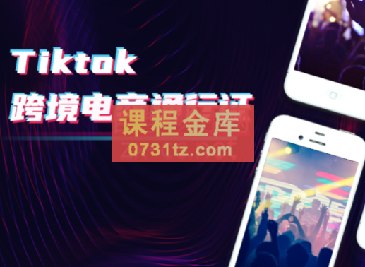 亿启出航·Tiktok跨境电商通行证2.0，价值980元